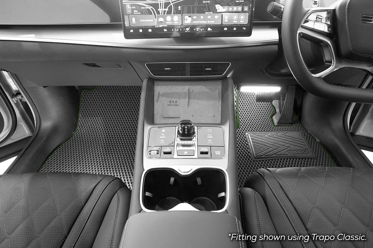 Trapo Car Mat · centre console view